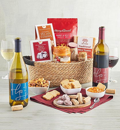 Lucca & Sons™ Classic Wine Lover's Gift Basket 